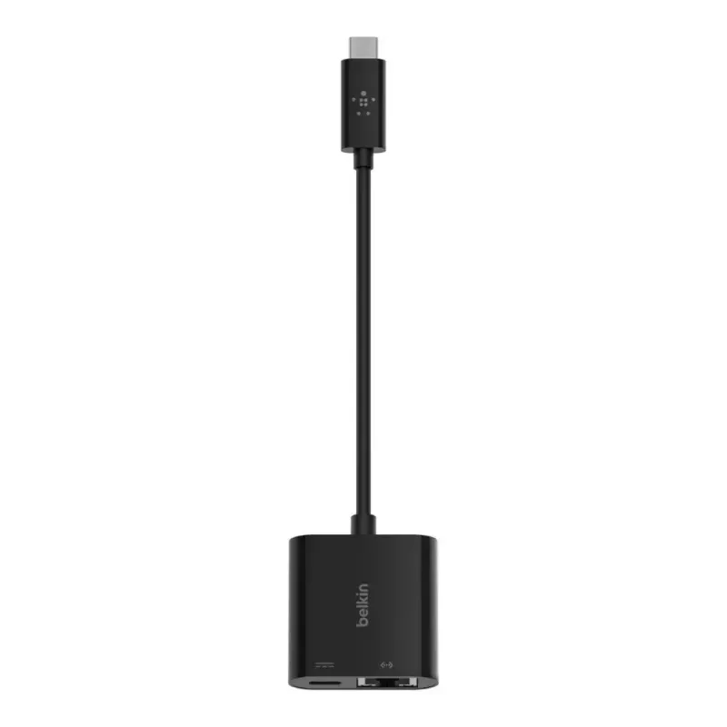 Belkin INC002vfBK Estación de acoplamiento USB-C Dual Display, DisplayLink, 2x HDMI, Gigabit Ethernet, negro