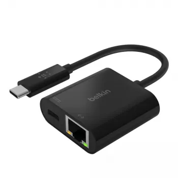 Belkin INC002vfBK Estación de acoplamiento USB-C Dual Display, DisplayLink, 2x HDMI, Gigabit Ethernet, negro