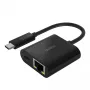 Belkin INC002vfBK Estación de acoplamiento USB-C Dual Display, DisplayLink, 2x HDMI, Gigabit Ethernet, negro
