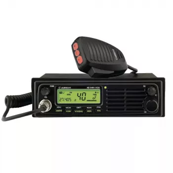 Emisora CB para coche Albrecht AE 6491 VOX Pantalla LCD 12/24 V