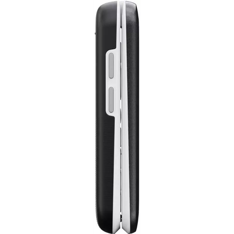 Doro Leva L20 4G teléfono de tapa, 2,8 pulgadas, negro/blanco
