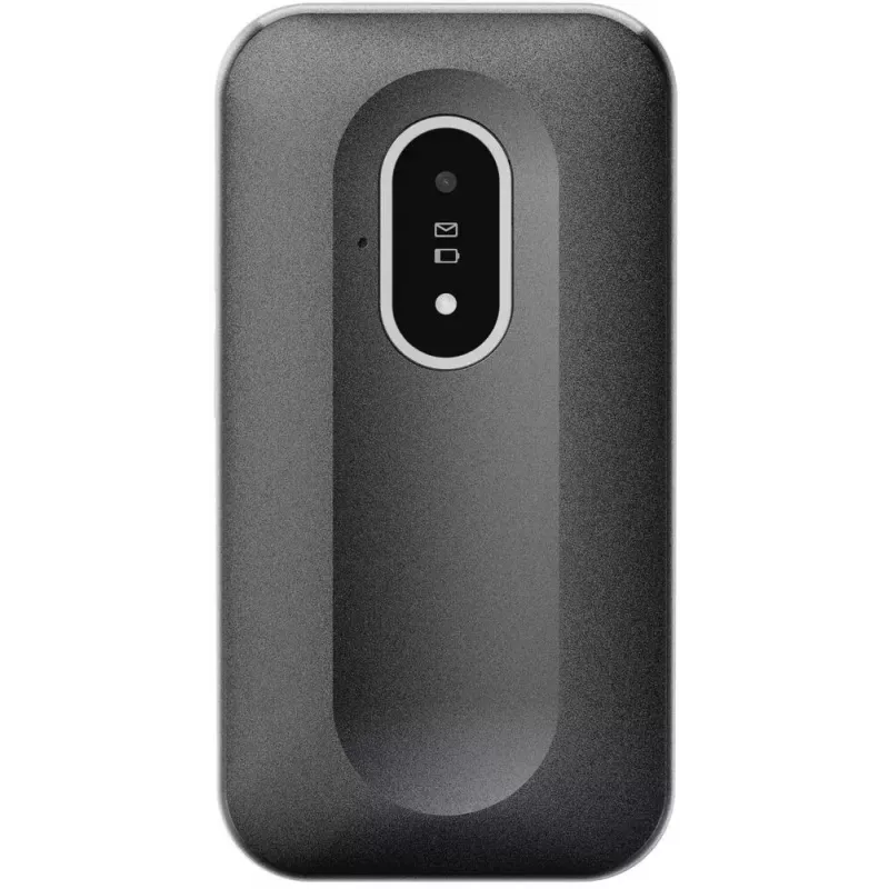Doro Leva L20 4G teléfono de tapa, 2,8 pulgadas, negro/blanco