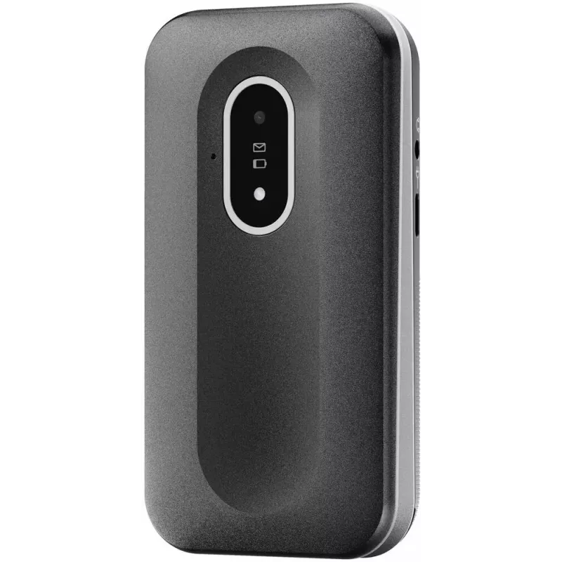 Doro Leva L20 4G teléfono de tapa, 2,8 pulgadas, negro/blanco