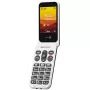Doro Leva L20 4G teléfono de tapa, 2,8 pulgadas, negro/blanco
