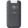 Doro Leva L30 4G teléfono de tapa, 2,8 pulgadas, grafito/blanco