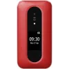 Doro Leva L30 4G teléfono con tapa, 2,8 pulgadas, rojo/blanco