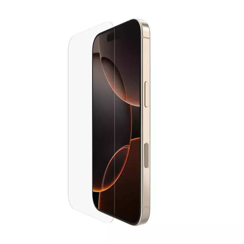 Lámina protectora de pantalla Belkin OVA159HQ para iPhone 16 Pro antibacteriana