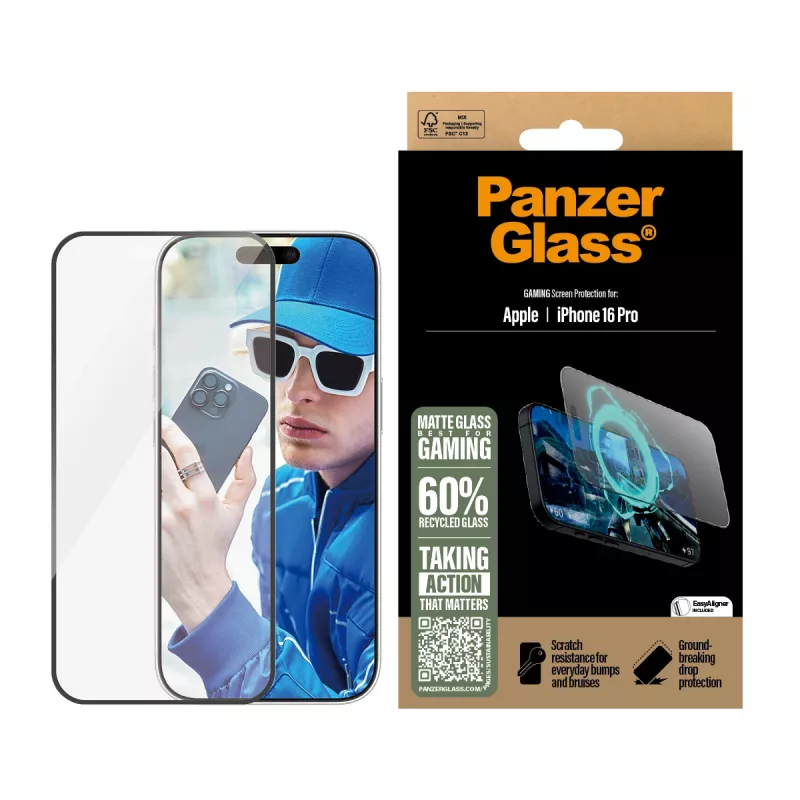 Protector de pantalla Gaming PanzerGlass iPhone '24 6,3