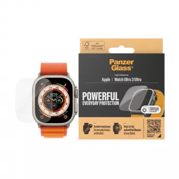 PanzerGlass ® protector de pantalla Apple Watch Ultra 2 | Ultra | 49 mm