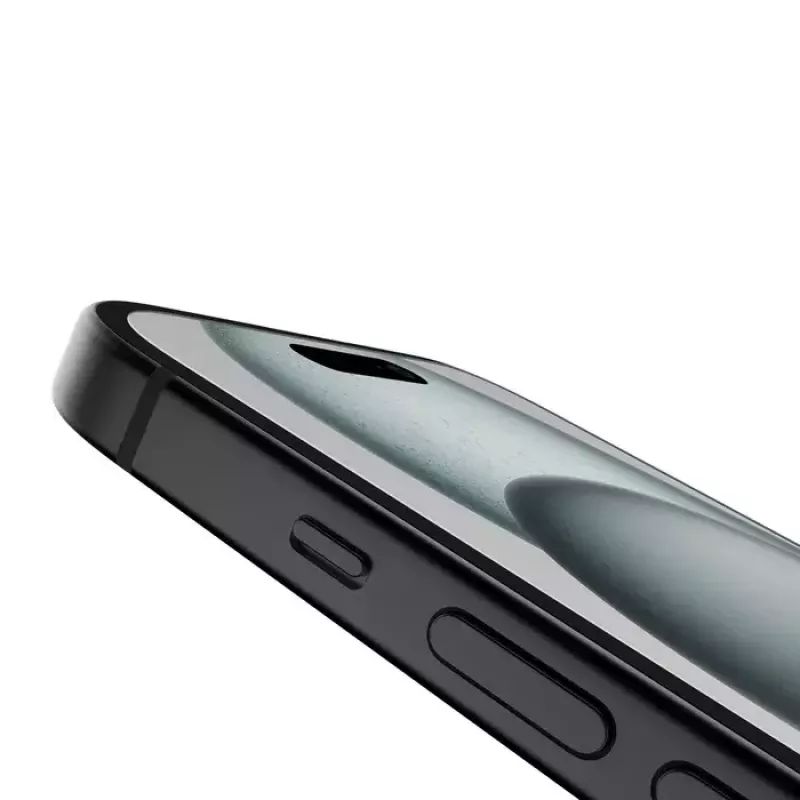 Protector de pantalla Belkin ScreenForce Apple iPhone 15 resistente a golpes y rayaduras