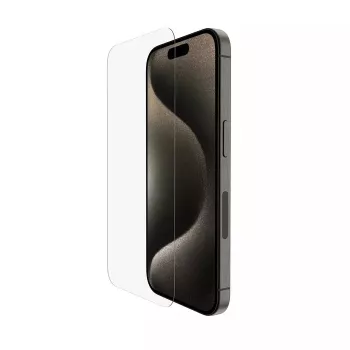 Belkin ScreenForce protector de pantalla para iPhone 15 Pro – resistente a golpes y arañazos