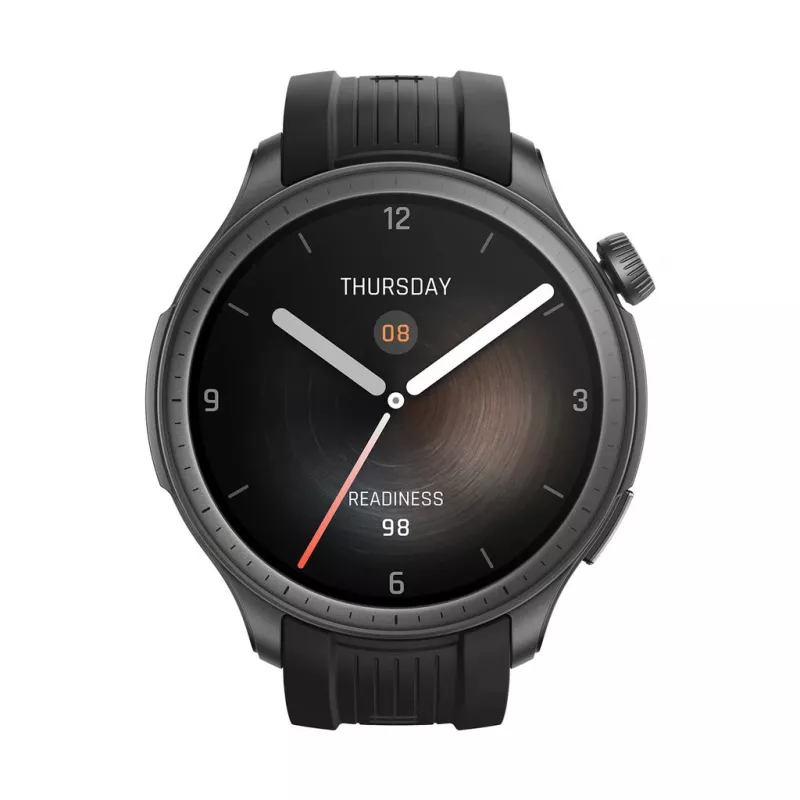 Amazfit Balance W2286GL2G smartwatch de 3,81 cm (1,5 pulgadas) AMOLED 46 mm, pantalla táctil 480 x 480, Wi-Fi, GPS, Midnight Black