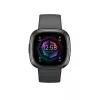 Smartwatch Fitbit Sense 2 pantalla táctil digital negra