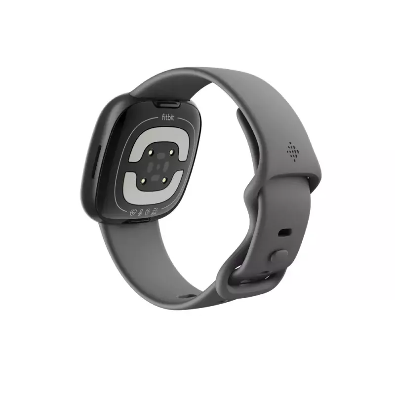 Smartwatch Fitbit Sense 2 pantalla táctil digital negra