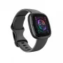 Smartwatch Fitbit Sense 2 pantalla táctil digital negra
