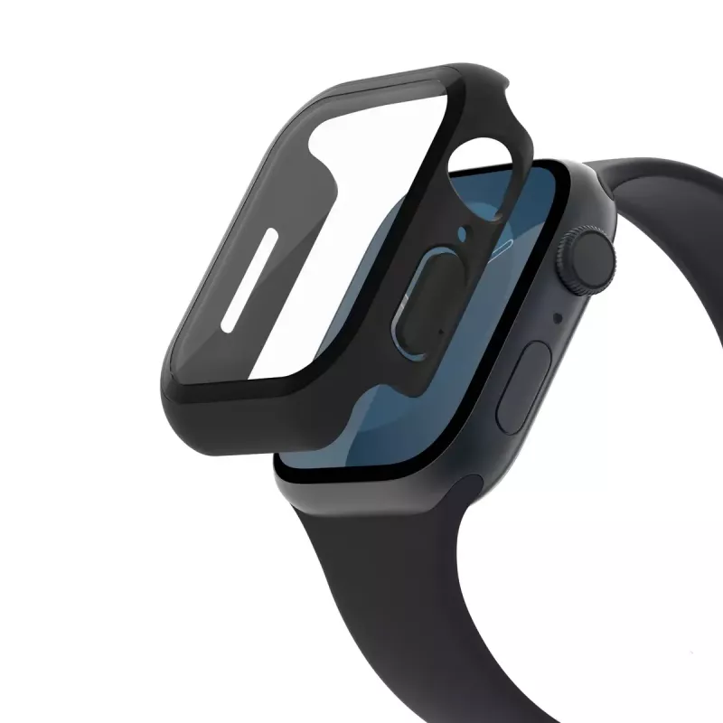 Protector de pantalla Belkin OVG003ZZBK-REV negro vidrio templado para smartwatch