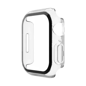 Belkin ScreenForce TemperedCurve 2-in-1 protector de pantalla para Apple Watch 4-9/SE 44/45 mm, transparente