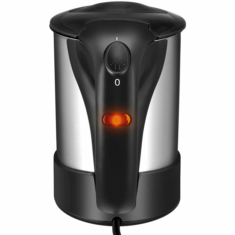 Unold 18575 hervidor 0,5 L 1000 W negro, acero inoxidable