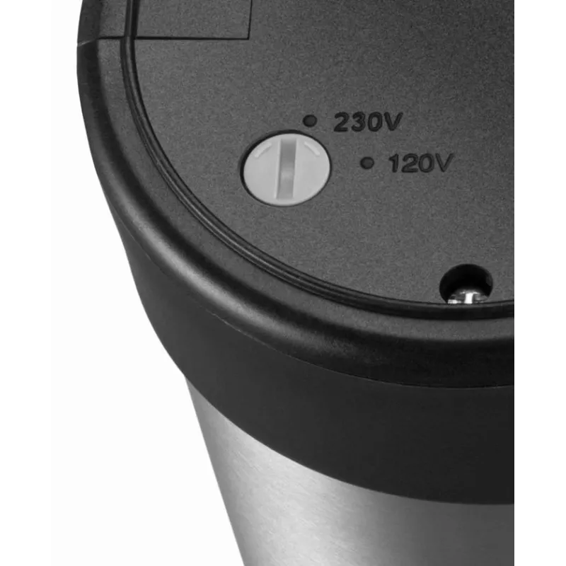 Unold 18575 hervidor 0,5 L 1000 W negro, acero inoxidable
