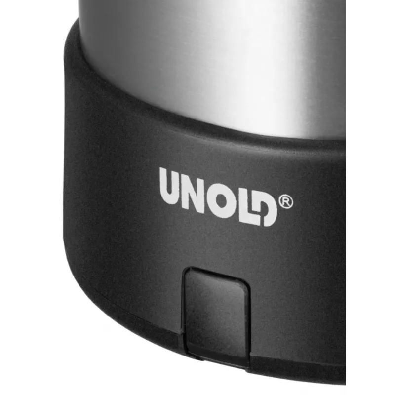 Unold 18575 hervidor 0,5 L 1000 W negro, acero inoxidable