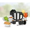 Unold 18575 hervidor 0,5 L 1000 W negro, acero inoxidable