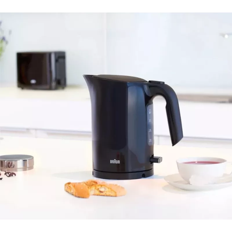 Braun PurEase WK 3000 BK hervidor 1 L 2200 W negro
