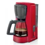 Cafetera de filtro Bosch TKA3M134 — depósito de agua de 1,4 l, capacidad para 15 tazas, roja