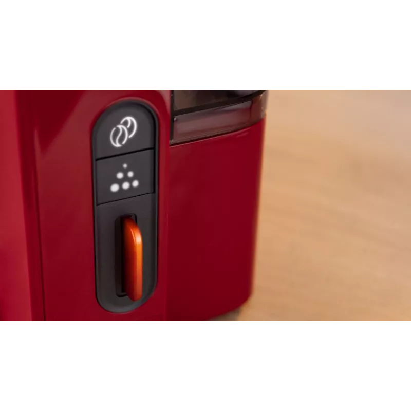 Cafetera de filtro Bosch TKA3M134 — depósito de agua de 1,4 l, capacidad para 15 tazas, roja