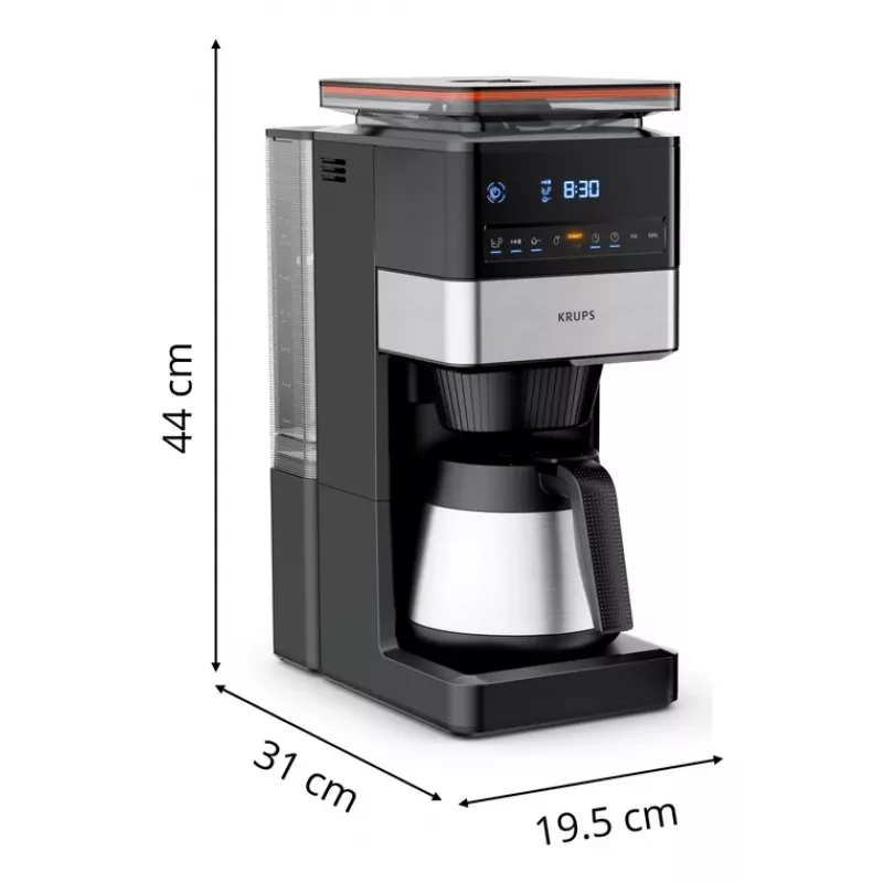 Cafetera de filtro Krups Grind Aroma XL KT8428