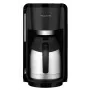 Rowenta Milano Thermo CT 3818 cafetera de filtro, 10 tazas, negra/acero inoxidable