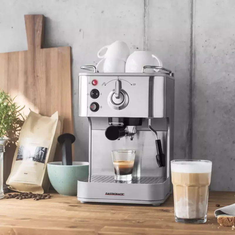 Cafetera espresso Gastroback 1,5 L Design Espresso Plus