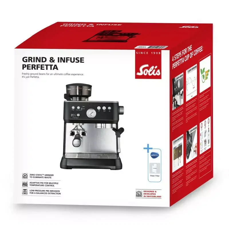 Cafetera expreso Solis 1,5L SO225