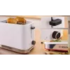 Tostadora Bosch TAT4M221 2 rebanadas 950 W blanca acero inoxidable