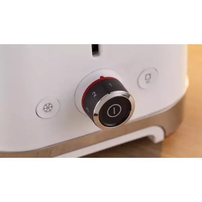 Tostadora Bosch TAT4M221 2 rebanadas 950 W blanca acero inoxidable