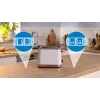 Tostadora Bosch TAT4M221 2 rebanadas 950 W blanca acero inoxidable