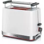 Tostadora Bosch TAT4M221 2 rebanadas 950 W blanca acero inoxidable