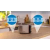 Tostadora Bosch TAT6M420 2 rebanadas 970 W acero inoxidable