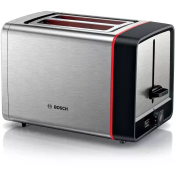 Tostadora Bosch TAT6M420 2 rebanadas 970 W acero inoxidable