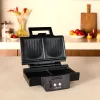 Sandwichera Krups FDK Iconic FDK462 850 W negra