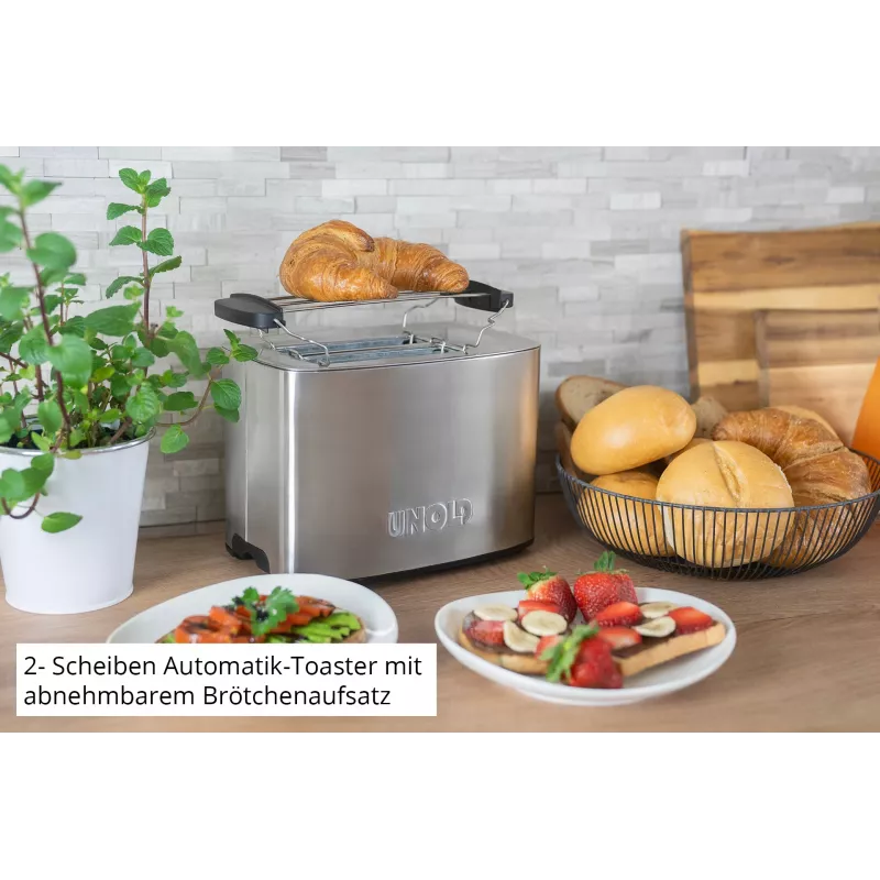Tostadora Unold Esge 38216, tostadora de 2 rebanadas con control de tostado regulable