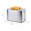 Tostadora Unold Esge 38216, tostadora de 2 rebanadas con control de tostado regulable