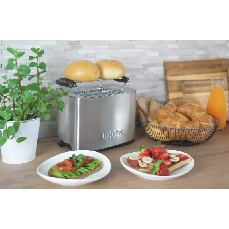 Tostadora Unold Esge 38216, tostadora de 2 rebanadas con control de tostado regulable