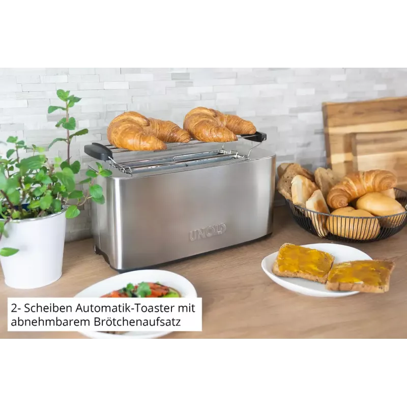 Unold Tom 38266 tostadora de doble ranura larga