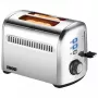 Unold 38326 Retro tostadora, 2 rebanadas, 2 ranuras, acero inoxidable