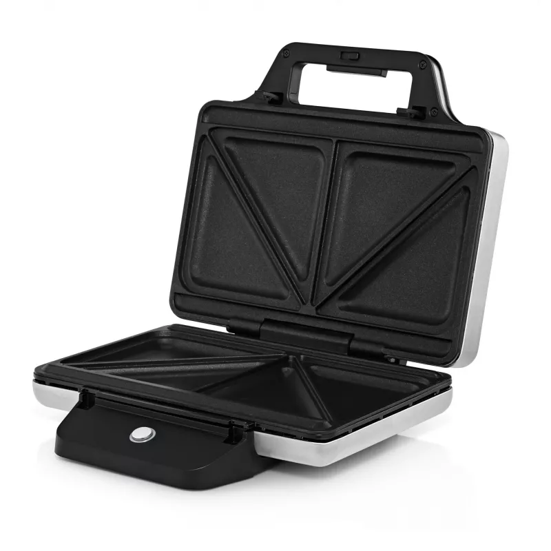 Sandwichera WMF 0415150011 800 W negra, plata