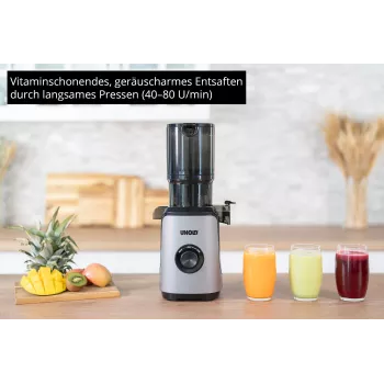 Unold 78275 SLOW JUICER Sam 300 W Charcoal