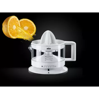 Exprimidor eléctrico Braun TributeCollection CJ 3000 0,35 L 20 W Transparente, Blanco