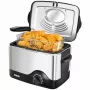 Freidora Unold 58615 Aparato independiente 1200 W Freidora Negra, Acero inoxidable