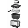 Freidora Unold 58615 Aparato independiente 1200 W Freidora Negra, Acero inoxidable