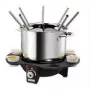 Fondue eléctrico Unold 48645 1,5L 8 personas Negro Plata